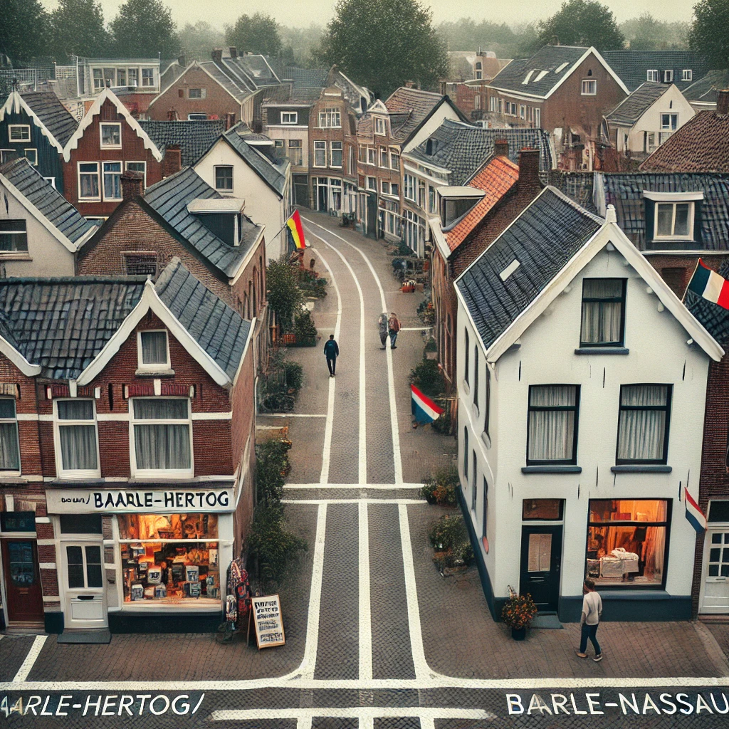 Baarle-Hertog/Baarle-Nassau, Bélgica/Países Bajos